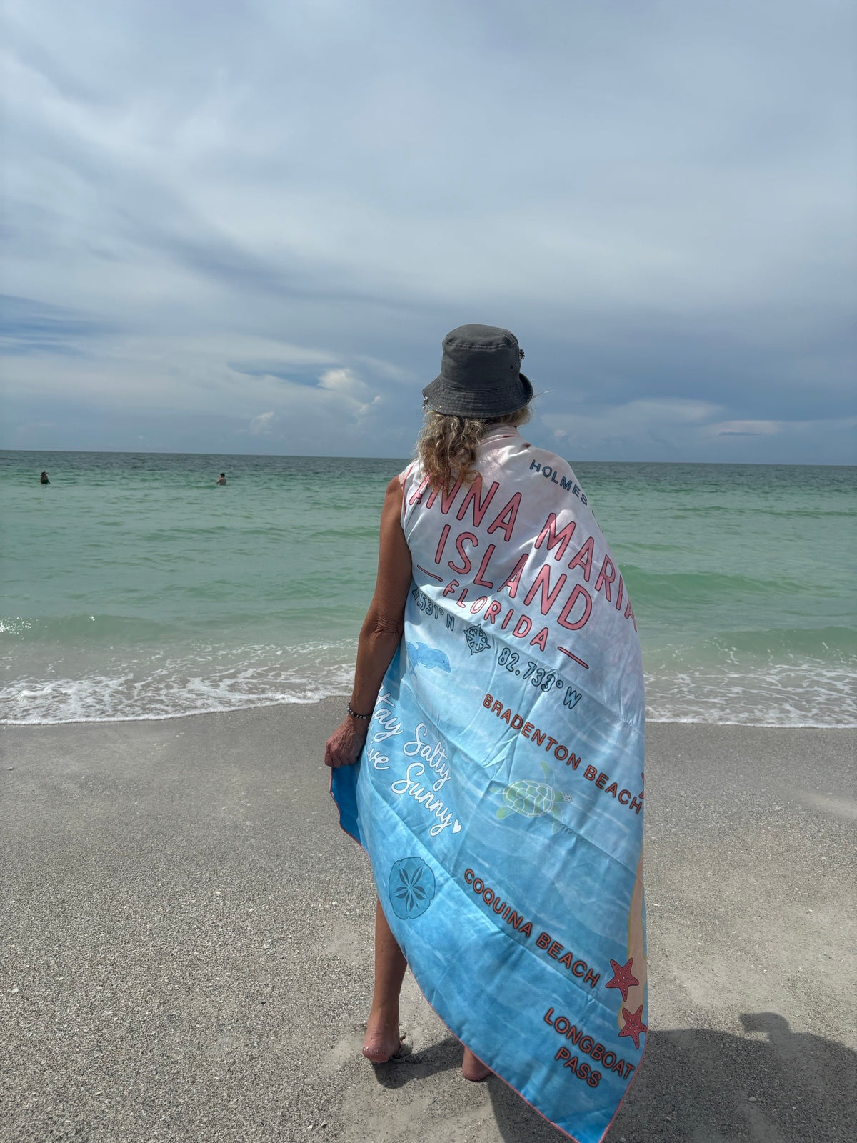 Anna Maria Island Sand-Free Beach Towel | Quick-Dry & Oversized