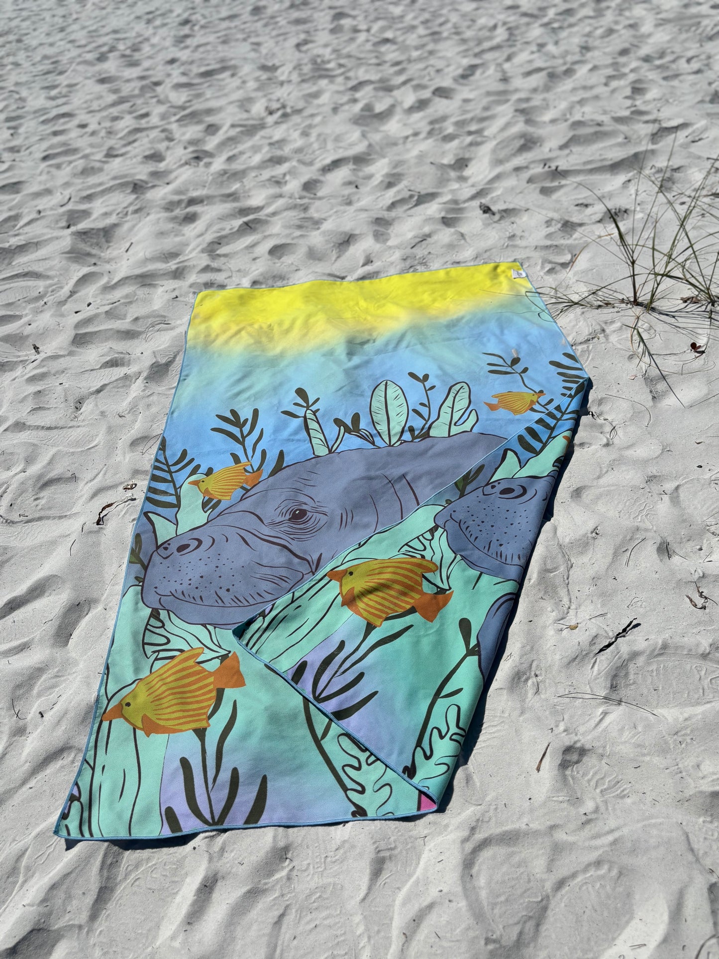 Manatee Beach Towel