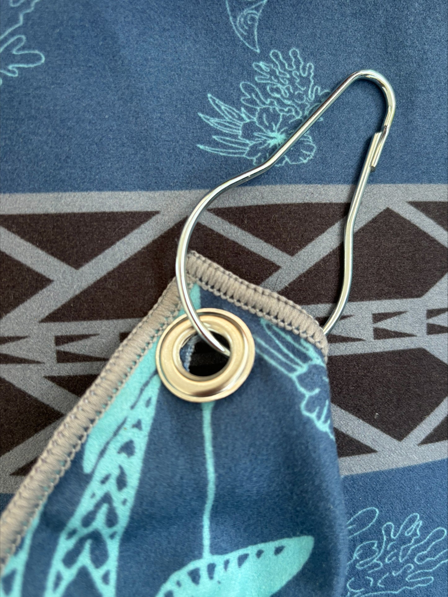 Hooked Shark Mini Golf and Utility Towel - Recycled rPET