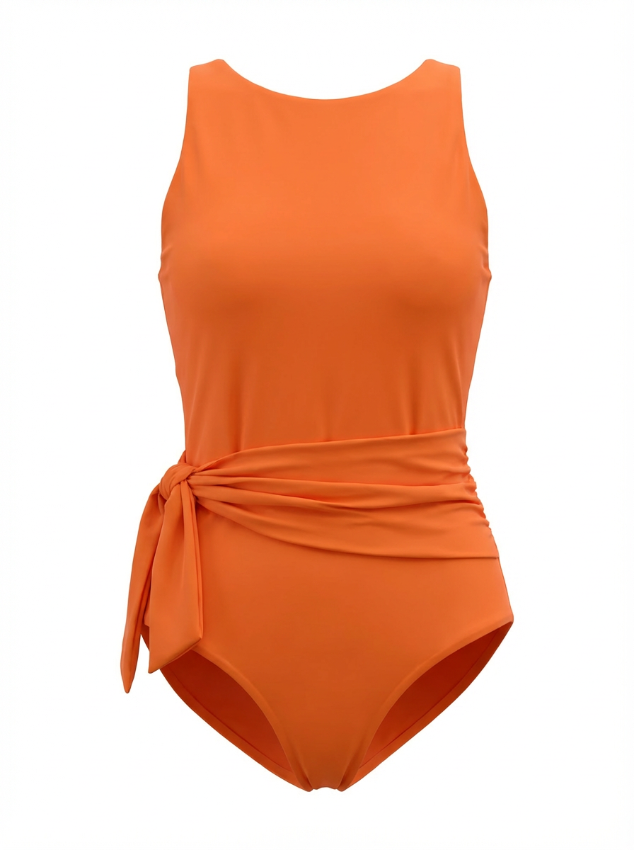 The Blaise Sustainable Sport One Piece Swimsuit with Zippered Pocket